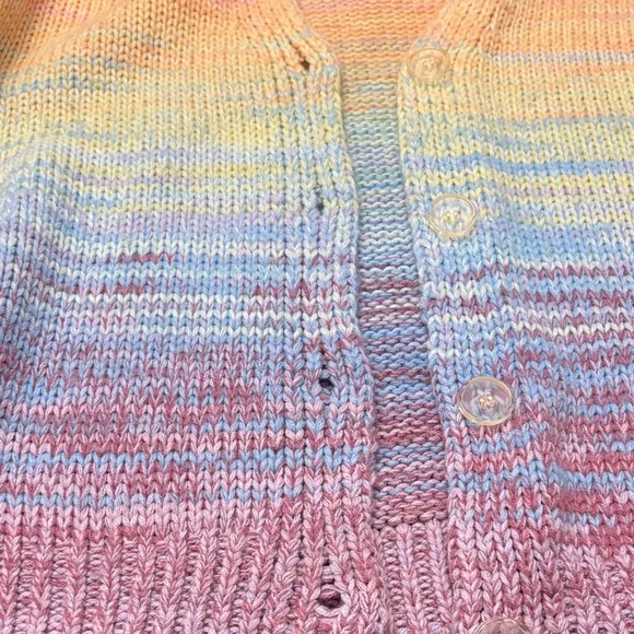 Multicolor Gradient Women's Sweater - Picture 4 of 11